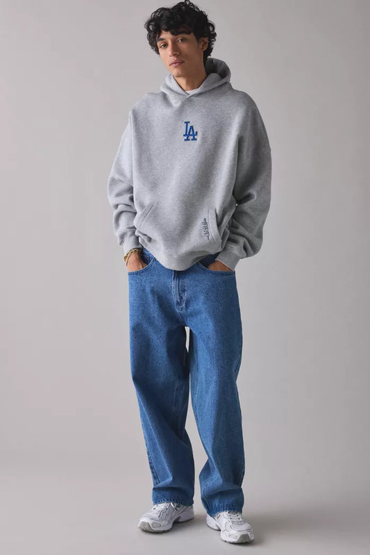 Pro Standard UO Exclusive MLB Los Angeles Dodgers Logo Hoodie Sweatshirt