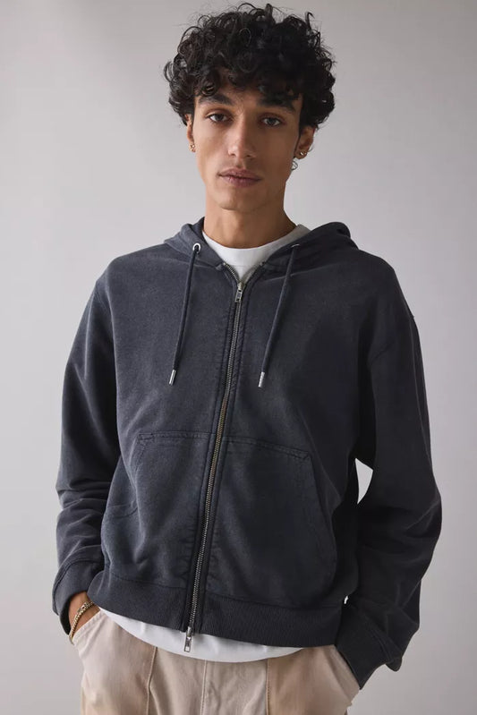 BDG Bonfire Graphic Full Zip Hoodie Sweatshirt